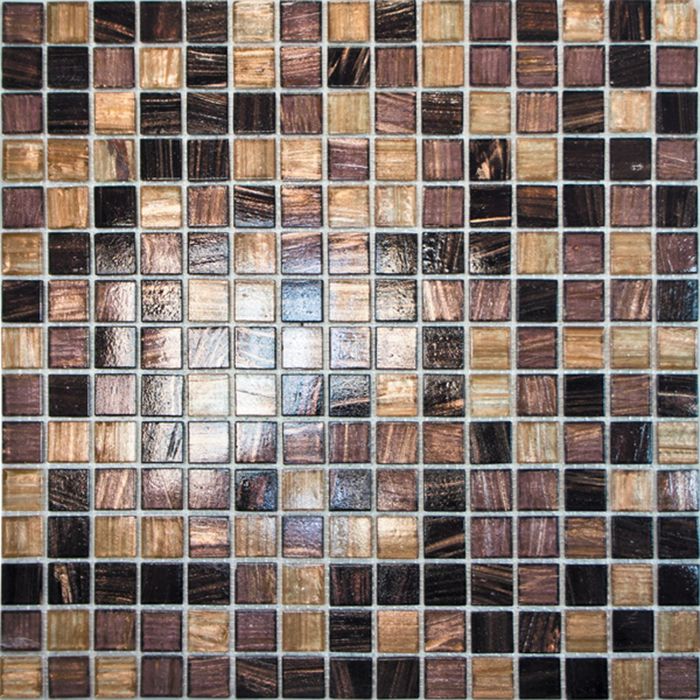 Mозаика стеклянная Elada Mosaic HK-19, фиолетовая, 327х327х4 мм