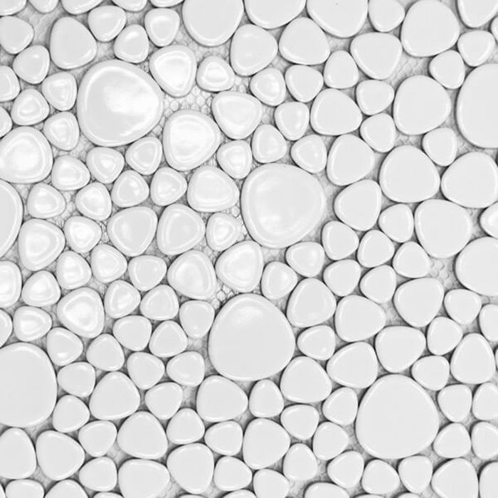 Мозаика керамическая Elada Mosaic SH- JP-01, белая, 300х300х6 мм