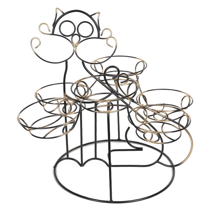 Подставка для цветов напольная "Кот Маркиз"