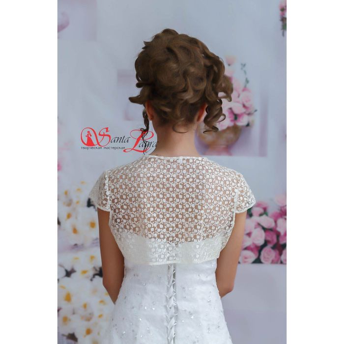 Болеро «Кружево», кремовое, размер 40 — 42