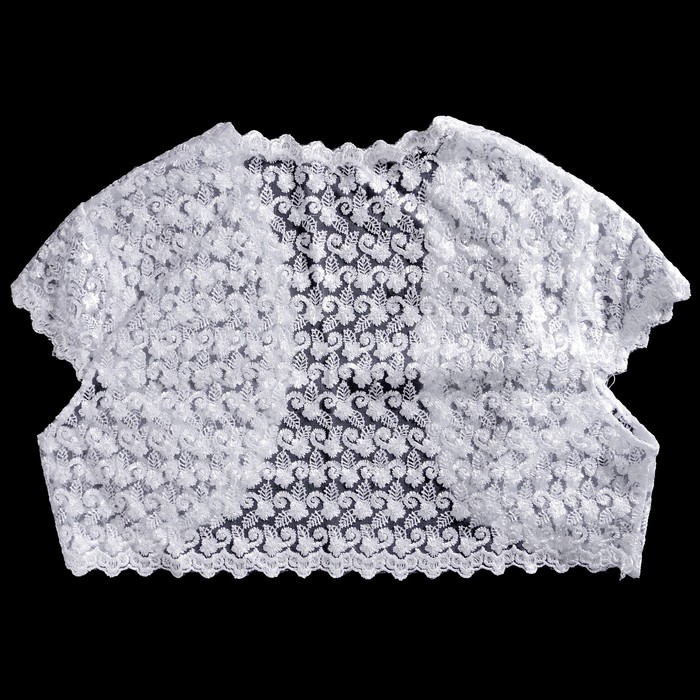 Болеро «Кружевное», белое, размер 48 —50