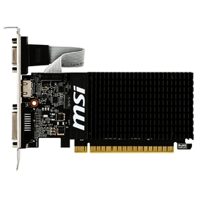 

Видеокарта MSI GeForce GT 710 (1GD3H LP) 1G,64bit,DDR3,954/1600,DVI,HDMI,CRT