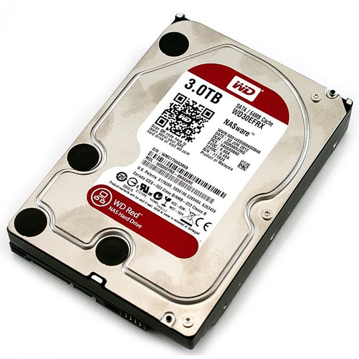 Жесткий диск WD Original SATA-III 3Tb WD30EFRX Red