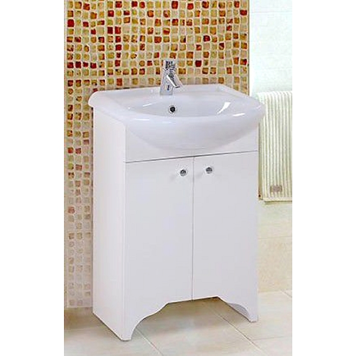 Тумба с раковиной Onika Омега 50.10 с раковиной Акватон 52