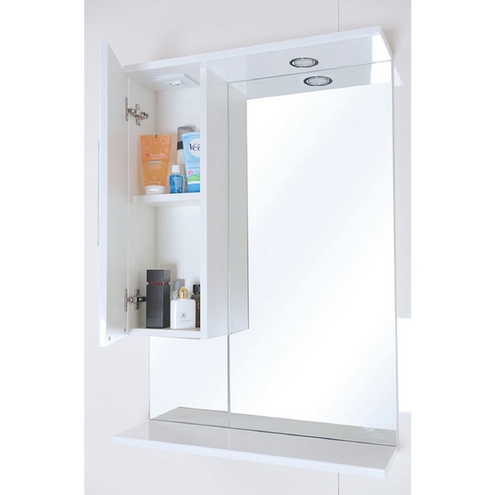 Зеркало-шкаф Onika Флорена 62.01 Левый, Белый