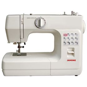

Швейная машина Janome 2004, 7 операций, обметочная, потайная, эластичная строчка, белый
