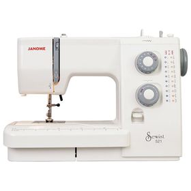 

Швейная машина Janome SE 518, 75 Вт, 18 операций, полуавтомат, белая
