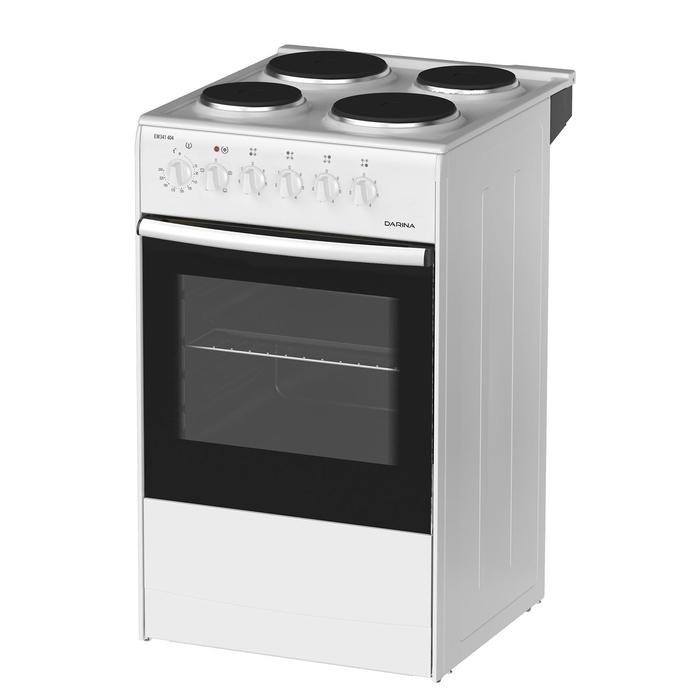 Плита электрическая Darina S EM 341 404 W, 4 конф., 47 л, эмаль, без гриля, белая