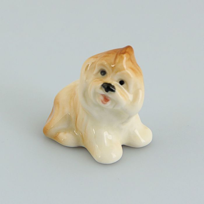 Статуэтка "Болонка с чубом"