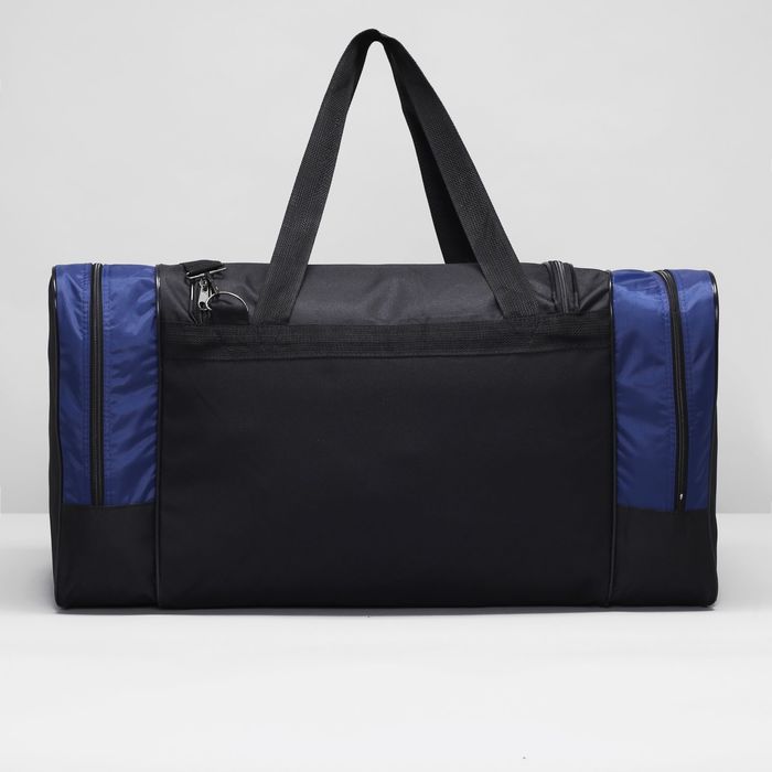 Сумка спортивная на молнии, 1 отдел, 1 наружный карман, цвет синий