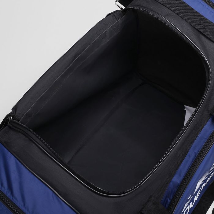 Сумка спортивная на молнии, 1 отдел, 1 наружный карман, цвет синий