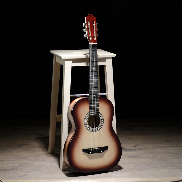 акустическая гитара 6 ти струнная менз 650мм струны металл головка с пазами Акустическая гитара 6-ти струнная, менз. 650мм., струны металл, головка с пазами