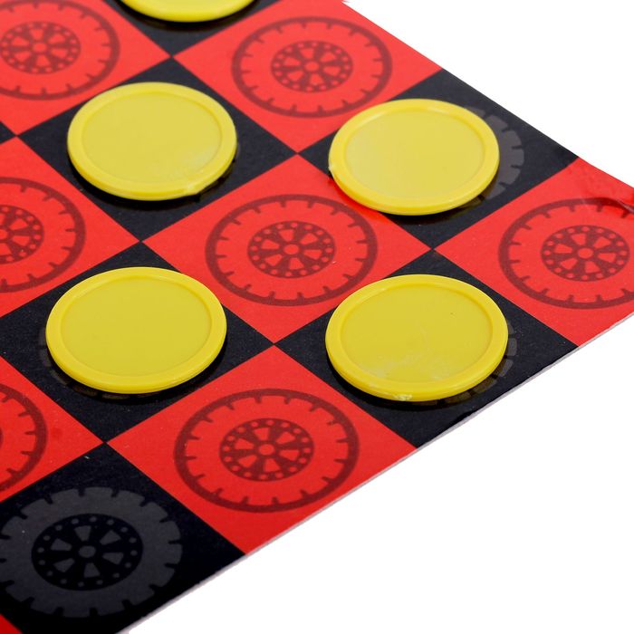 Игра настольная "Зигзаг бой", Тачки