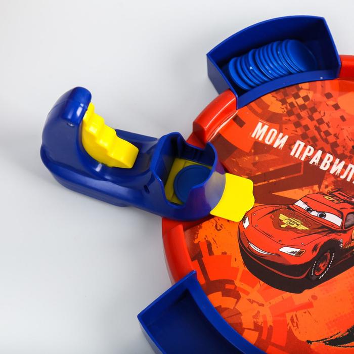 Игра настольная "Зигзаг бой", Тачки