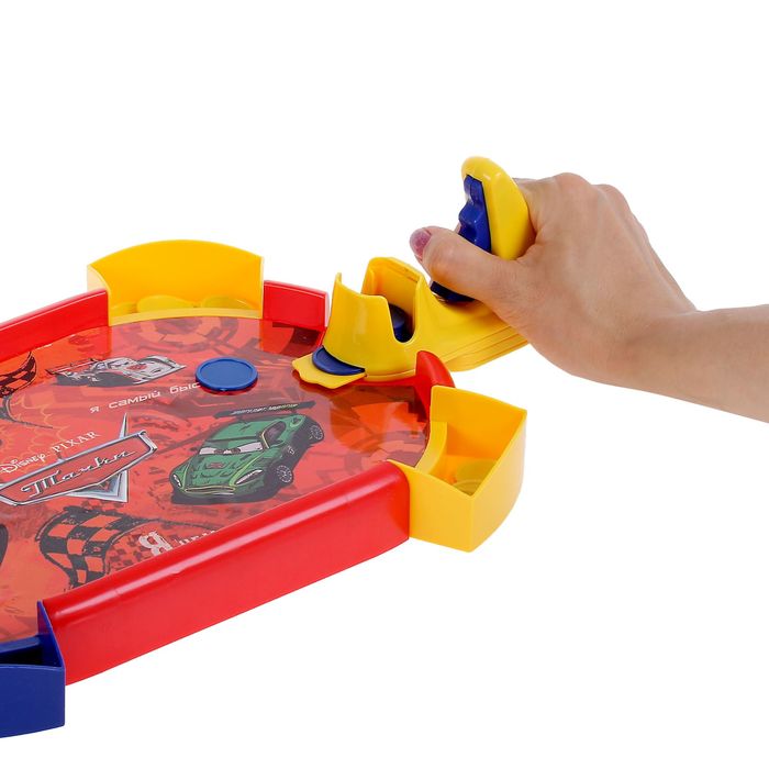 Игра настольная "Зигзаг бой", Тачки