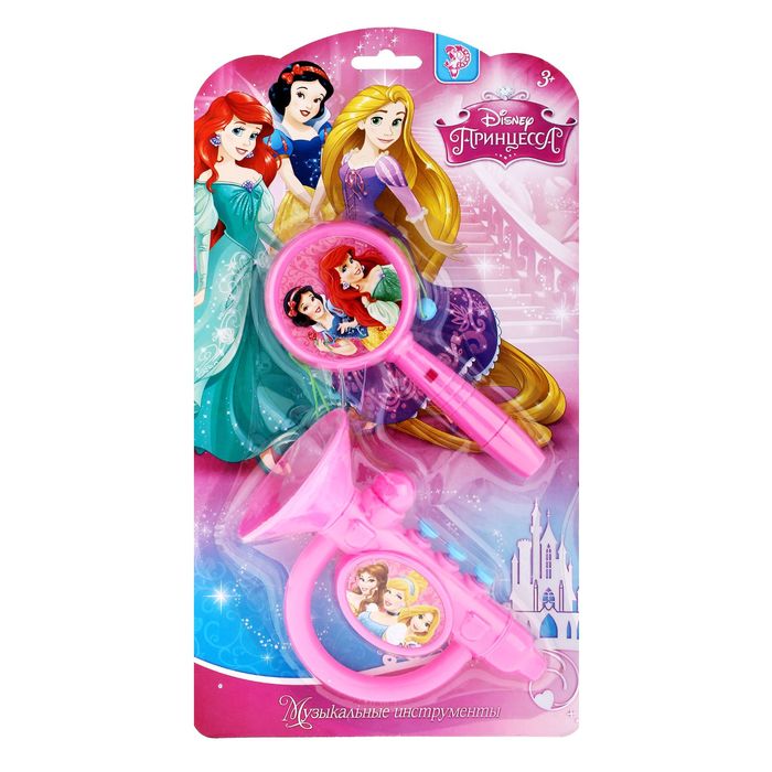 Набор музыкальных инструментов "Волшебство музыки-1", Принцессы, 2 предмета