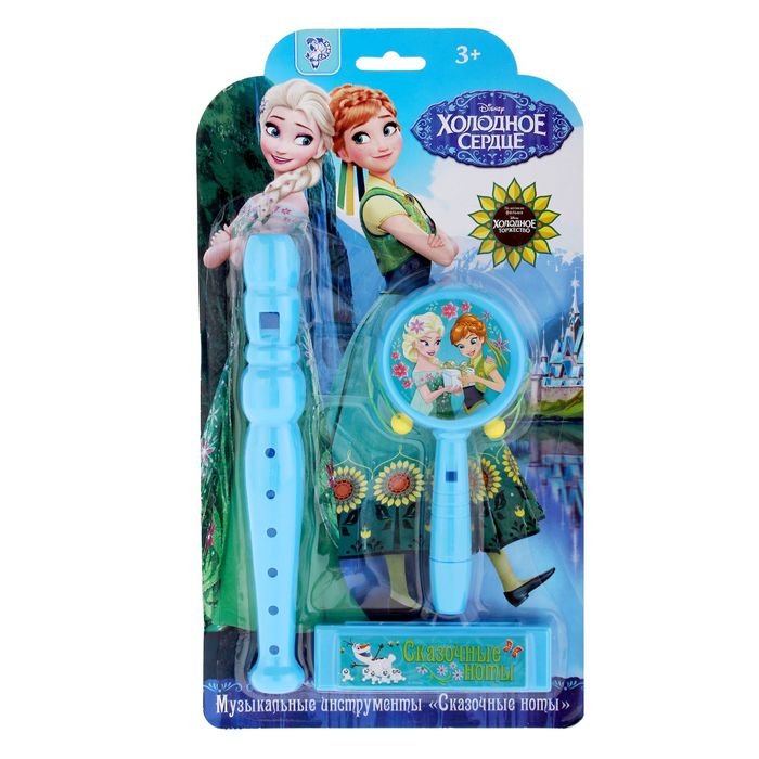 Набор музыкальных инструментов "Сказочные ноты-3", Холодное сердце, 3 предмета