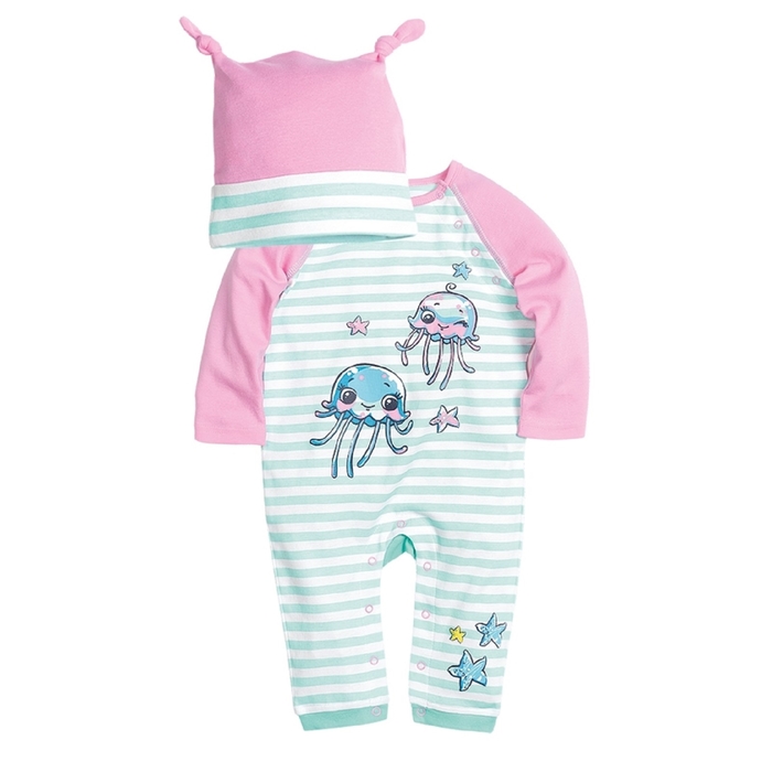 Комплект детский, возраст 1-3 месяца, цвет розовый