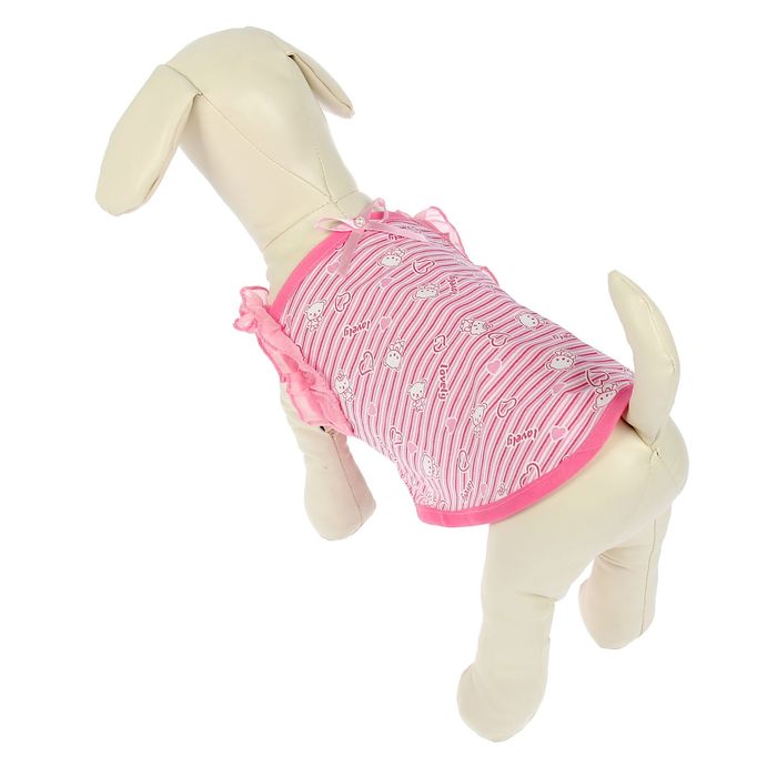 Футболка с рюшами, размер M