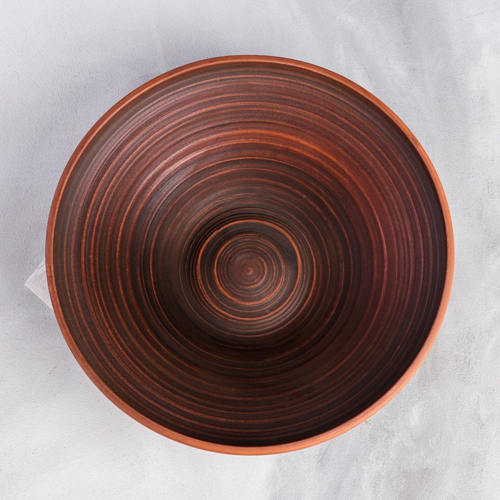 Пловница "Гончарная" красная глина, 4 л