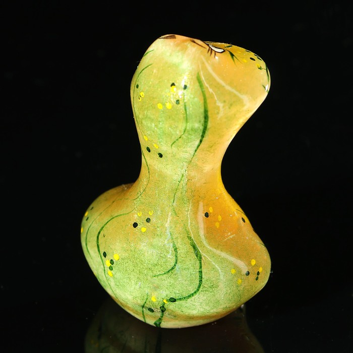 Сувенир «Любопытная лягушка», 4,5×6 см, селенит