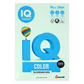 

Бумага цветная А4 250 л, IQ COLOR, 160 г/м2, зелёный, GN27