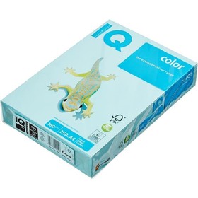 

Бумага цветная А4 250 л, IQ COLOR, 160 г/м2, голубой, MB30