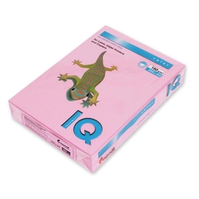 

Бумага цветная А4 250 л, IQ COLOR, 160 г/м2, розовый, PI25