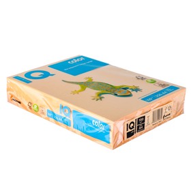 

Бумага цветная А4 250 л, IQ COLOR, 160 г/м2, кремовый, SA24