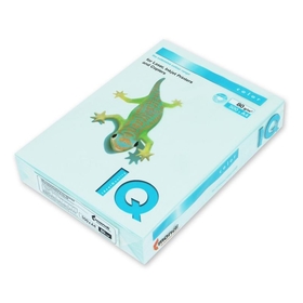 

Бумага цветная А4 500 л, IQ COLOR, 80 г/м2, голубой, BL29