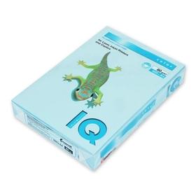 

Бумага цветная А4 500 л, IQ COLOR, 80 г/м2, голубой лед, OBL70