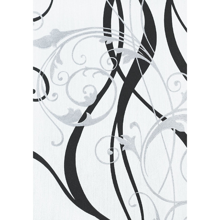Обои виниловые 3579-7 Erismann-R, "Симфония", чёрно-белые, 1,06х10 м
