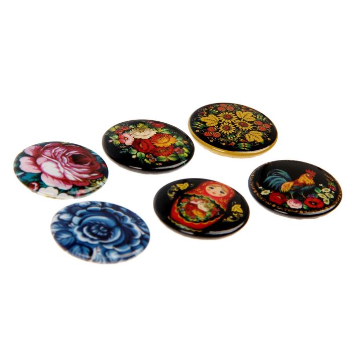 Набор топсов (фишек) для скрапбукинга "A la Russe"