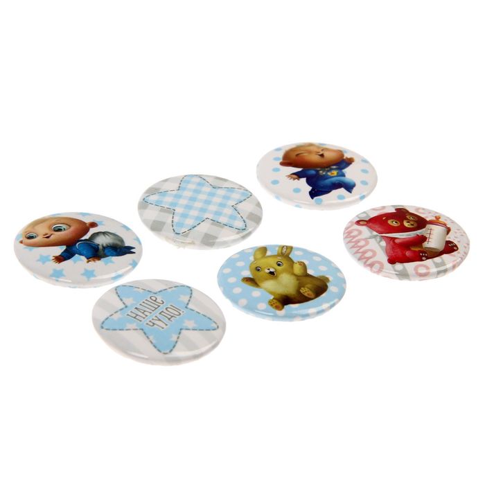 Набор топсов (фишек) для скрапбукинга "Наш кроха"