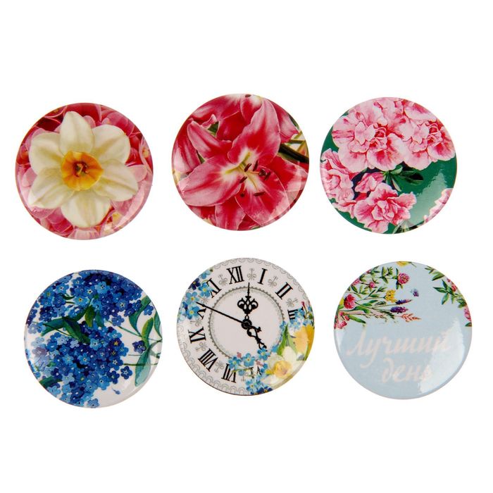 Набор топсов (фишек) для скрапбукинга "Весенняя симфония"