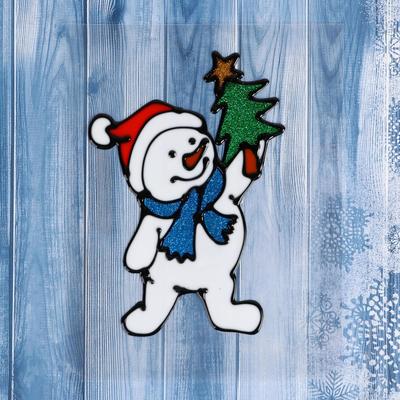 Новогодние Наклейки На Окна Оптом