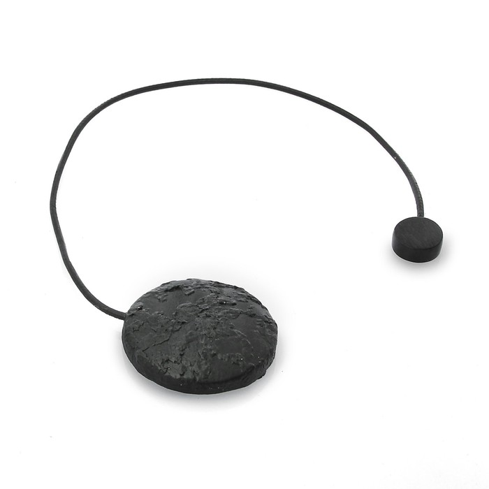 Подхват для штор "Шар земной", d=6,5см, цвет чёрный