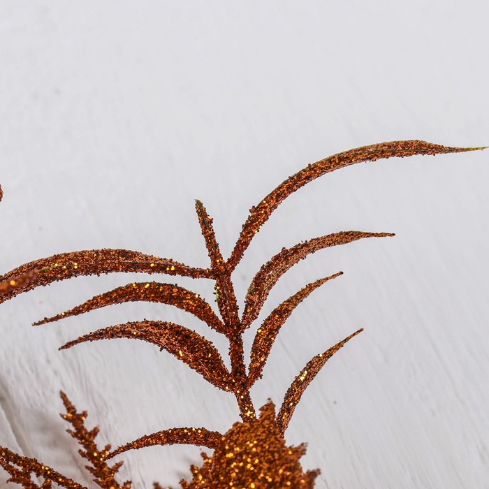 Ветка для декора "Бабочка и цветок" микс