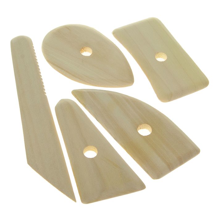 Набор инструментов для лепки, 5 предметов