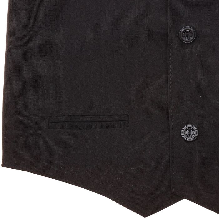 Жилет для мальчика, рост 164 см (14 лет), цвет чёрный (арт. 15-201-1)