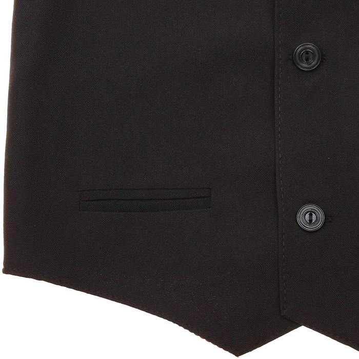 Жилет для мальчика, рост 134 см (9 лет), цвет чёрный (арт. 15-203-1)