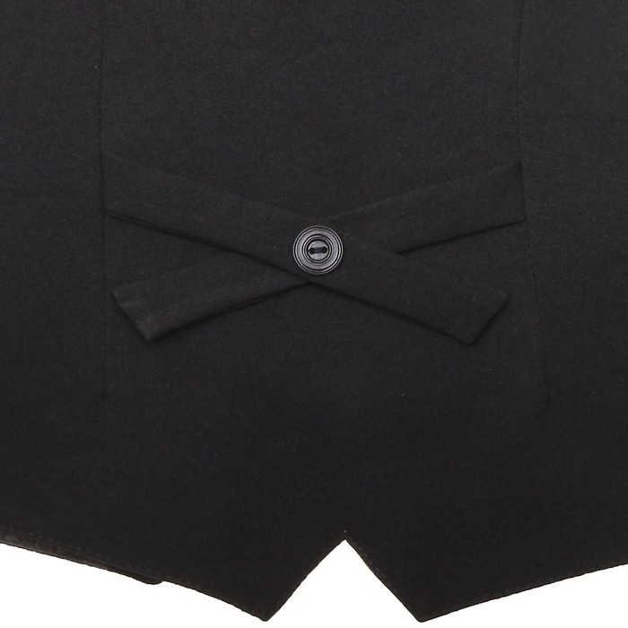 Жилет для мальчика, рост 134 см (9 лет), цвет чёрный (арт. 15-203-1)