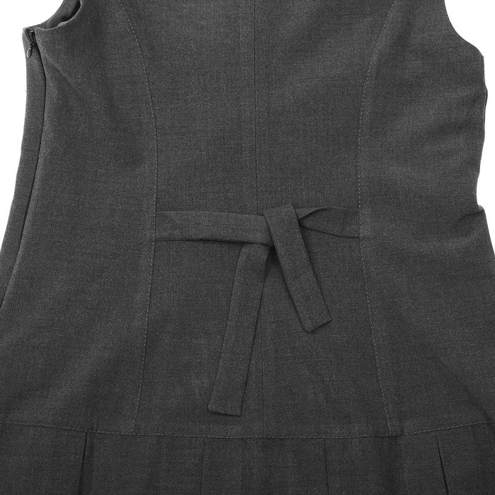 Сарафан для девочки, рост 122 см (7 лет), цвет тёмно-серый 13-001