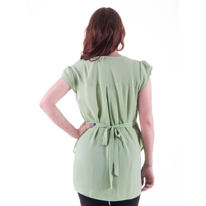 Туника женская для беременных, размер 46, рост 168, цвет фисташковый (арт. 0373)