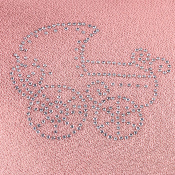 Туника женская для беременных, размер 48, рост 168, цвет персиковый (арт. 0370)