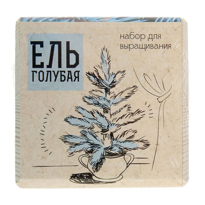 ЭкоКуб "Голубая ель"