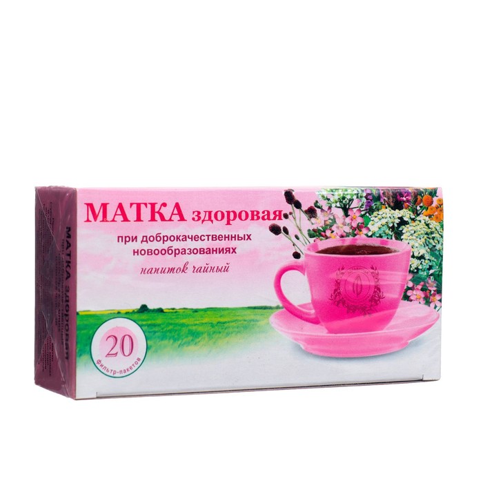 Чайный напиток Антимиома для оздоровления при новообразованиях матки, 20 пакетиков