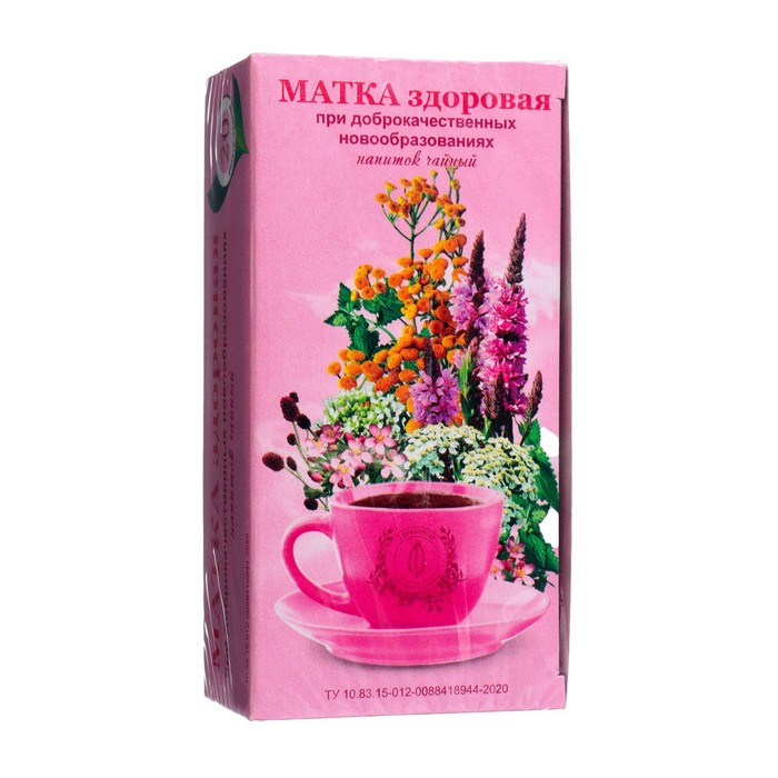 фото Чайный напиток "антимиома" для оздоровления при новообразованиях матки, 20 пакетиков травник гордеев