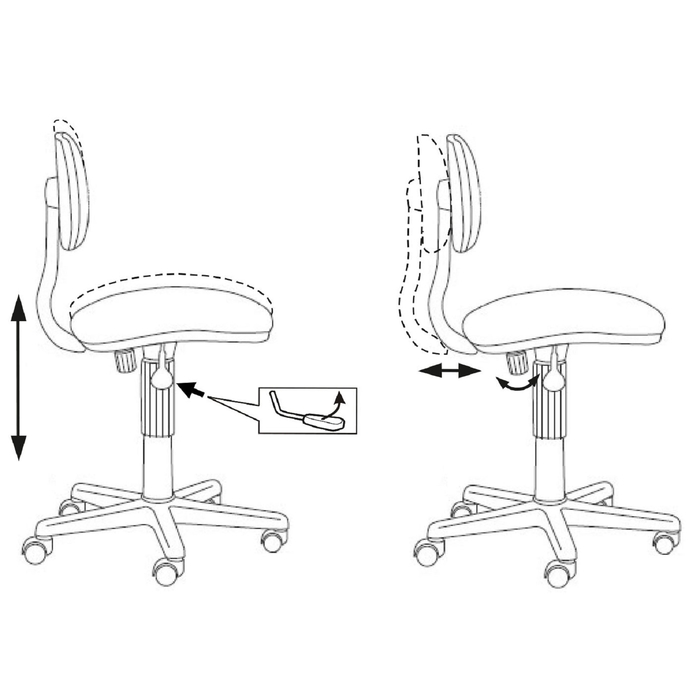 Кресло CH-201NX/Military зеленый милитари