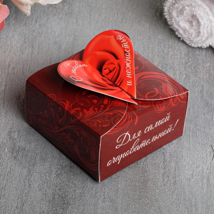 Набор мыльных лепестков "С любовью и нежностью", 4 шт.